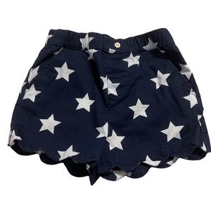 Crown & Ivy Kids Navy Shorts With White Stars